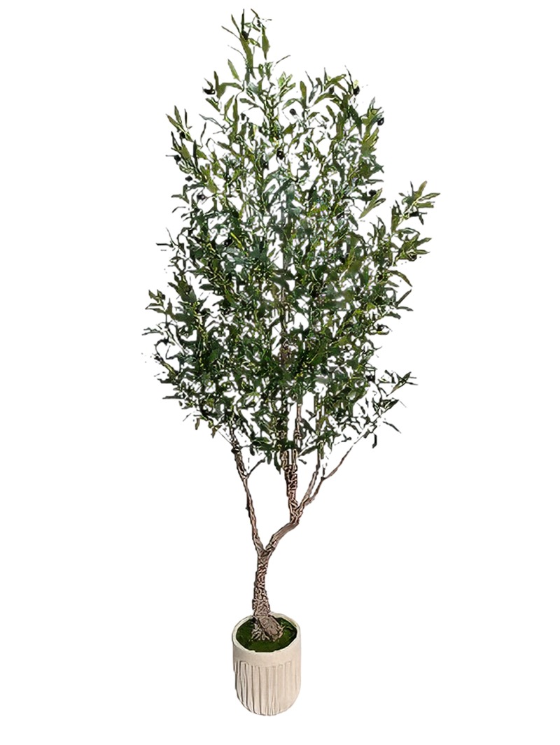 Lusha Crafts artificial plant factory - olive trees